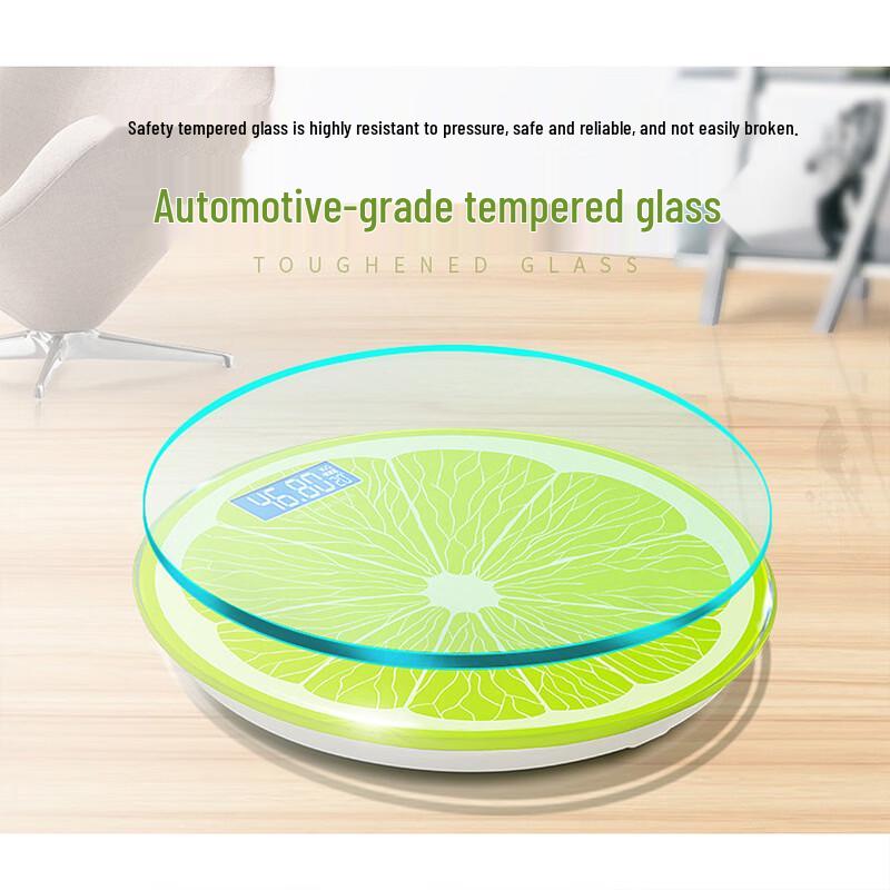 Jinmiao Lemon Round Digital Body Fat Scale