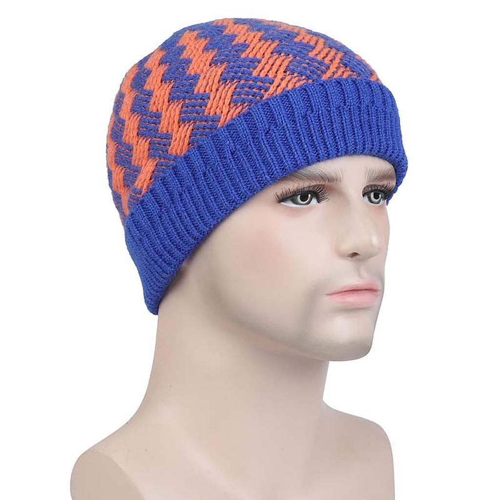 Winter Knitted Cap Warm Wool Cap Fashion Elastic Couple Ski Warm Cap