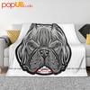 American Exotic Bully Pit Bull Ultra-Soft Blanket Quilt Winter Sofa Cover Bed Covers