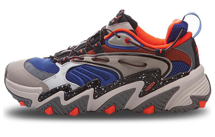 Li Ning X Claw Fabric Cushioning Slip Resistant Lightweight Cushioning Slip Resistant Lightweight Low top Casual Shoes AGLQ014-10 35