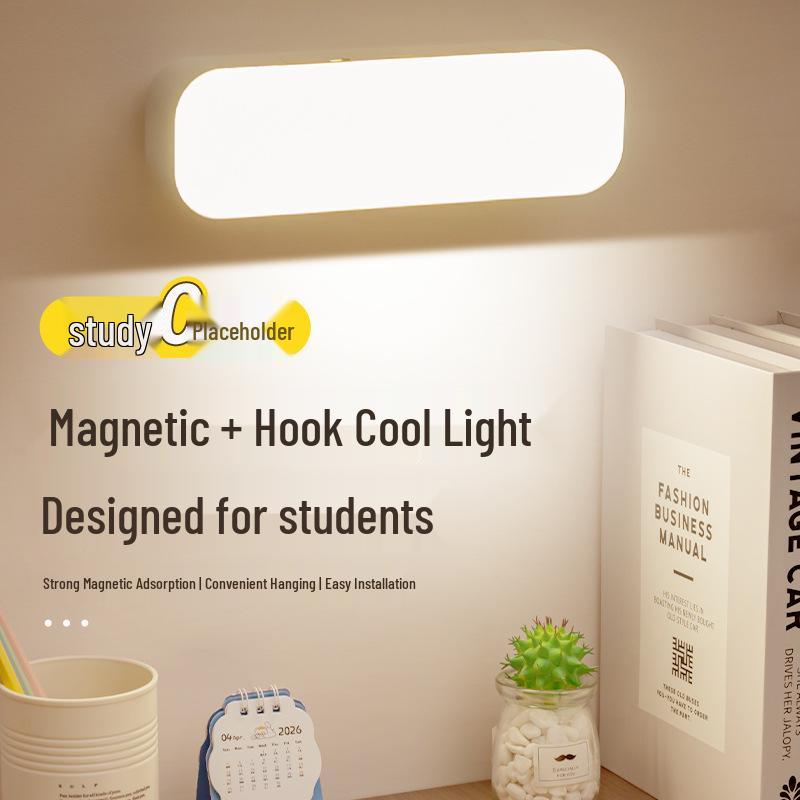 Magnetic Night Light & Wake-Up Lamp with Remote Control for Eye Protection, Bedroom & Study Desk
