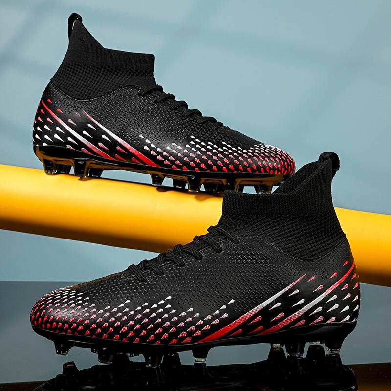 2025 Fashion New Men's Football Shoes Anti slip Boots AG/FG Nail Shoes Professional Competition Training Shoes Outdoor Lawn Foot