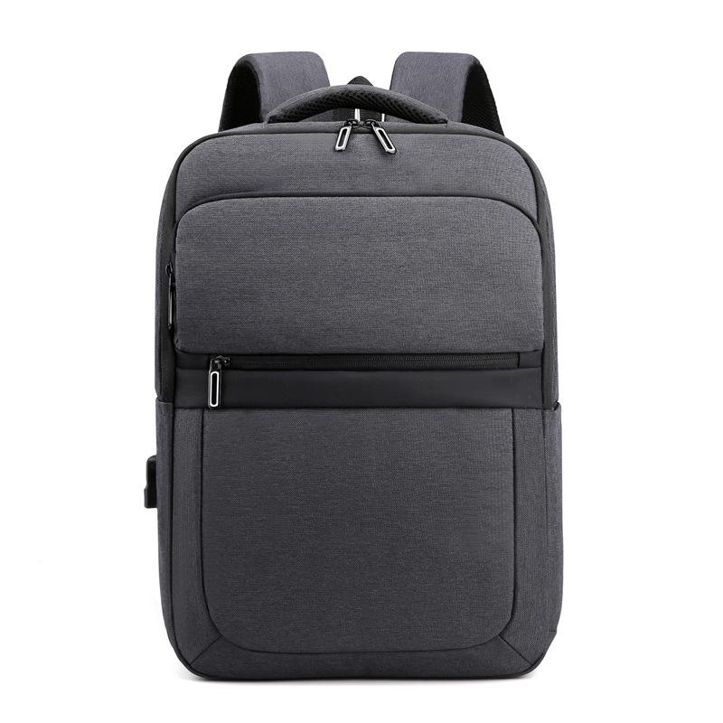 Men's Business Bag Large Capacity Casual Simple Business Trip Computer Fashion Light Trendy Travel Backpack
