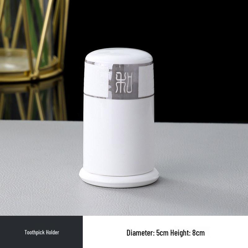 Luxury Ceramic Tableware Set - 4-Piece High-End Bowls, Plates & Dishes for Hotels & Restaurants