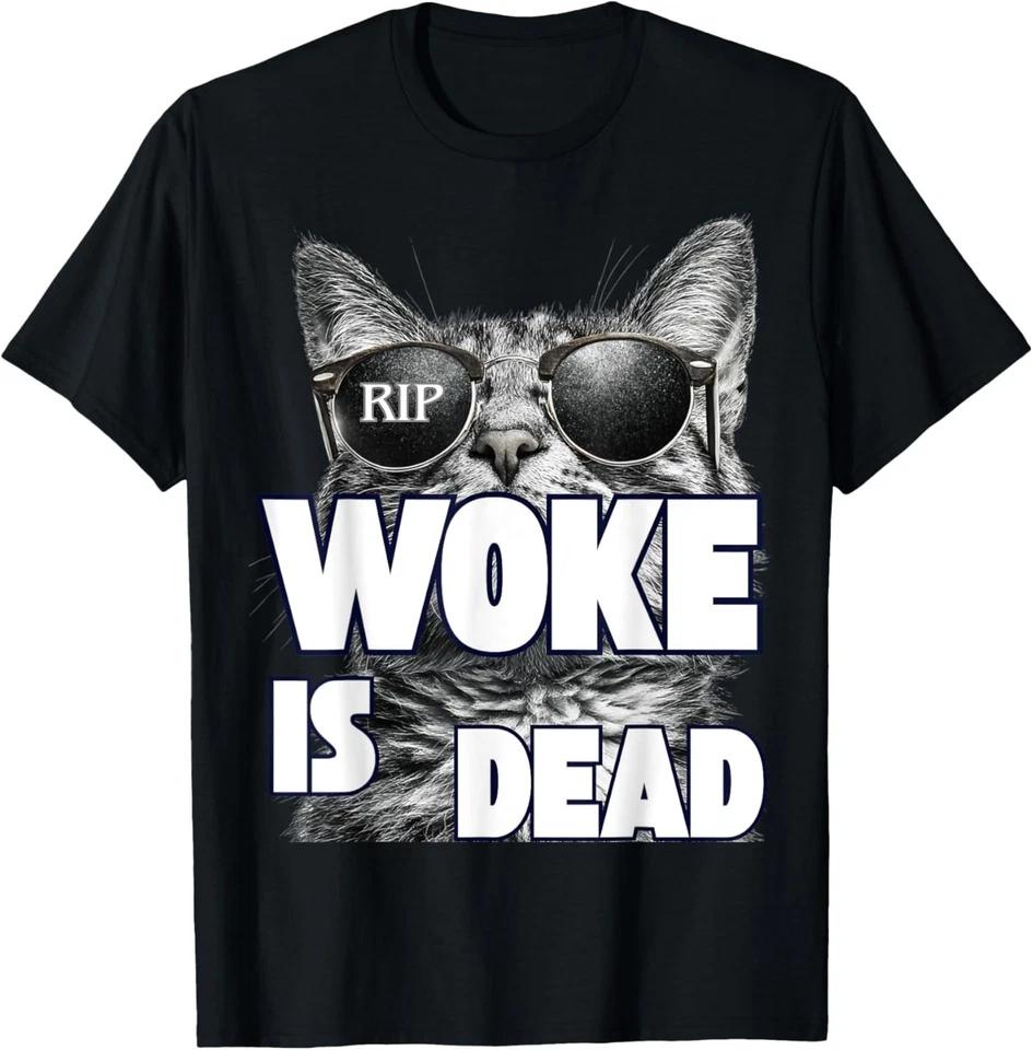 Woke is Dead Common Sense Survived T-Shirt S
