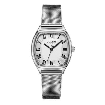 [JULIUS] JULIUS Women's Slim Square Metal Watch JA-1242