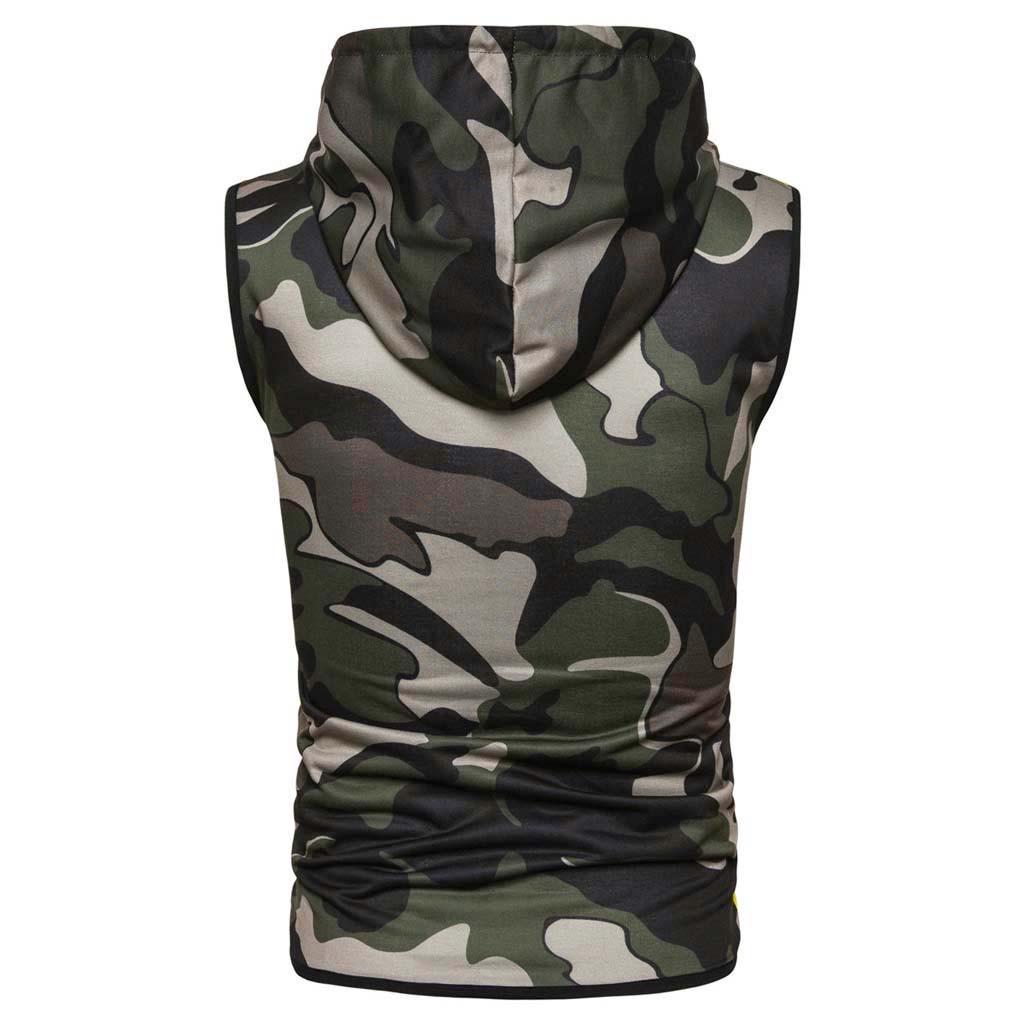 Big Sale BBesty Mens Casual Sleeveless Camouflage Zip Up Hooded Sweatshirt Sports Hoodies Vest Coat Waistcoat Big Sale BBesty Mens Casual Sleeveless Camouflage Zip Up Hooded Sweatshirt Sports Hoodies Vest Coat Waistcoat