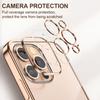 Luxury Plating Transparent Soft Silicone Case for iPhone 13 11 12 Pro Max Mini XR X XS SE 2020 8 7 Plus Shockproof Clear Cover