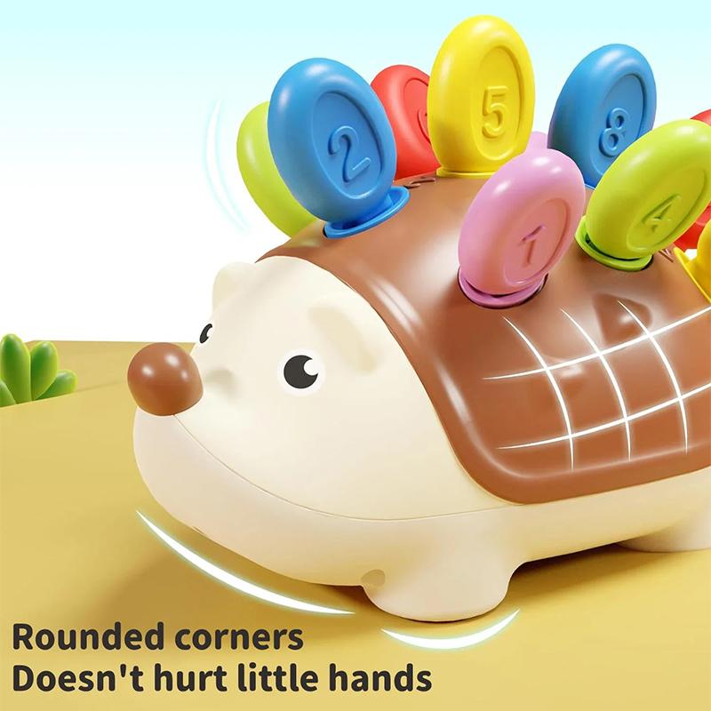 Montessori Baby Hedgehog Toys ConcentrationTraining Education Toys; Fine Motor~ Sensory0Educational Toy#for Kids Birthday Gifts@