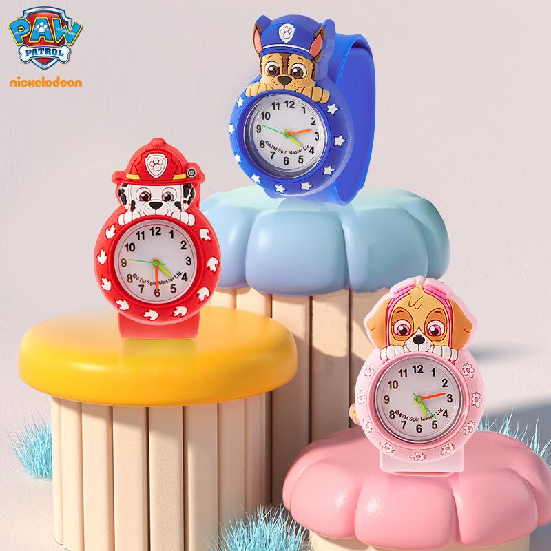 Paw Patrol Tap Watch: Splash-Resistant Cartoon Children's Smartwatch—Cute Circle Watch for Boys