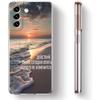 Russian Quote Slogan scenery Clear Phone Case For Samsung Galaxy S23 S22 5G S20 Ultra S21 FE 5G S10E S9 S8 S10 Plus Soft Cover