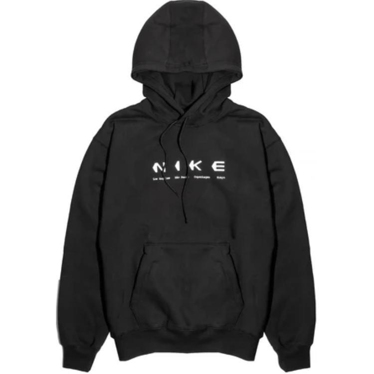 Nike SB Fleece Pullover Skate Hoodie  Black  Men s DV9046-010 L