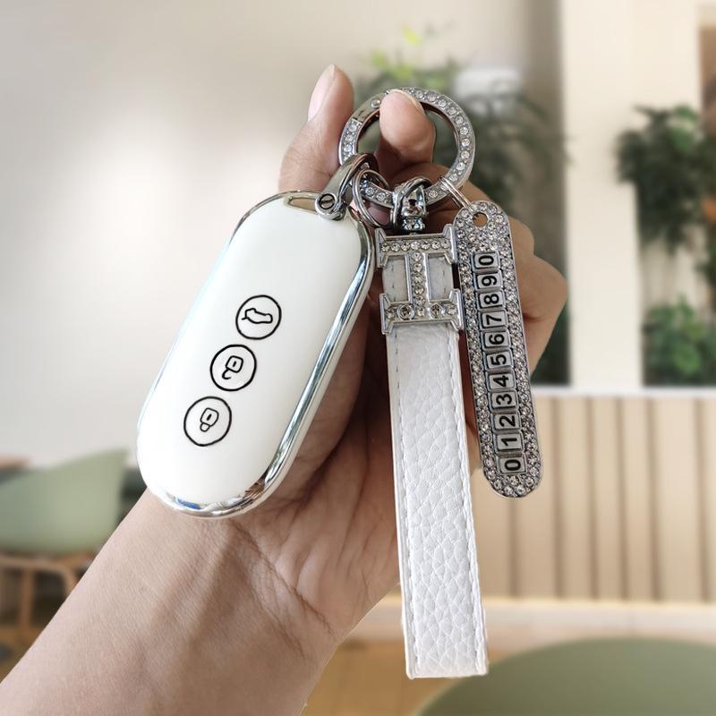 AITO M5 & M7 Seres Car Key Cover - Premium Buckle Design for Men & Women