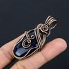 Sodalite Pendant Handmade Gemstone Jewelry, 999 Copper Wire Wrapped Pendant ,Unique Design Jewelry Pendant