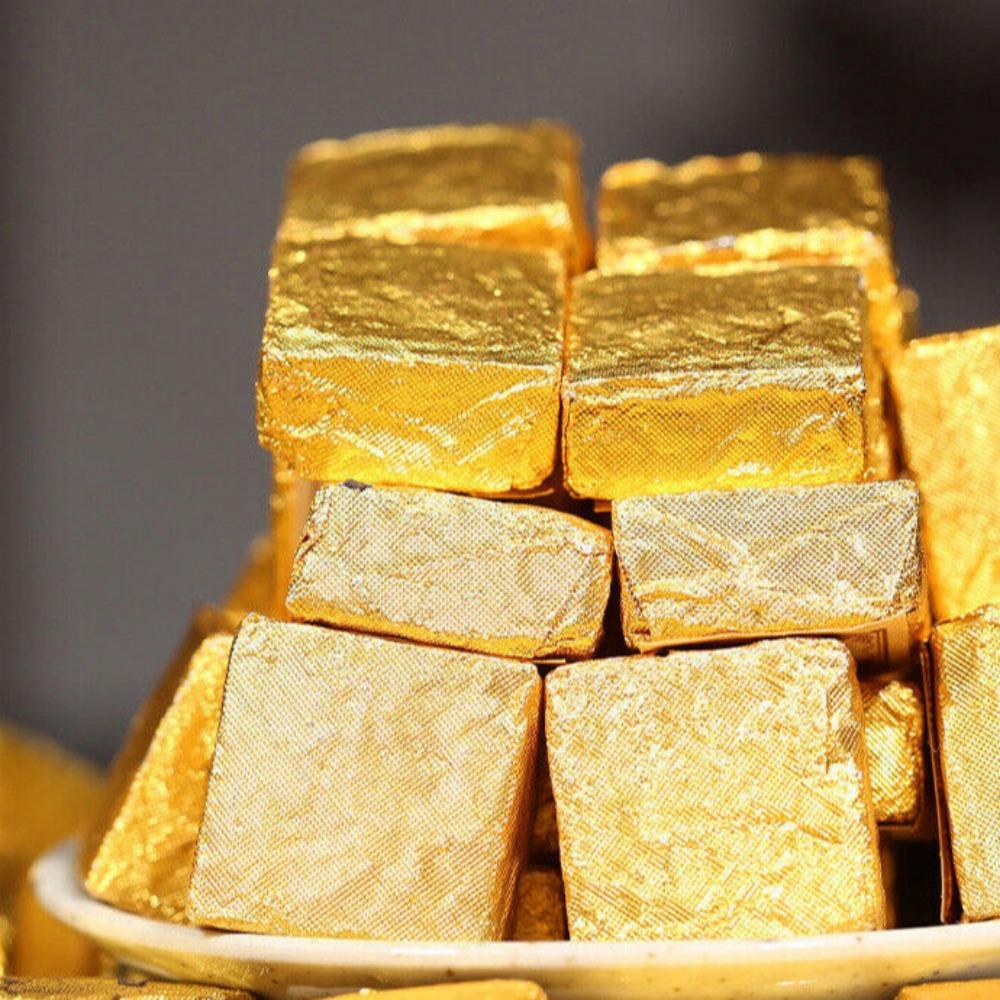 Yunnan Pu'er Olgun Çay On Yıllık Küçük Altın Tuğla Altın Tuo Mini Xiaotuo Çayı