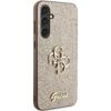 Guess Guhcs23Fehg4Sgd S23 Fe S711Złoty/Gold Hardcase Glitter Script Big 4G