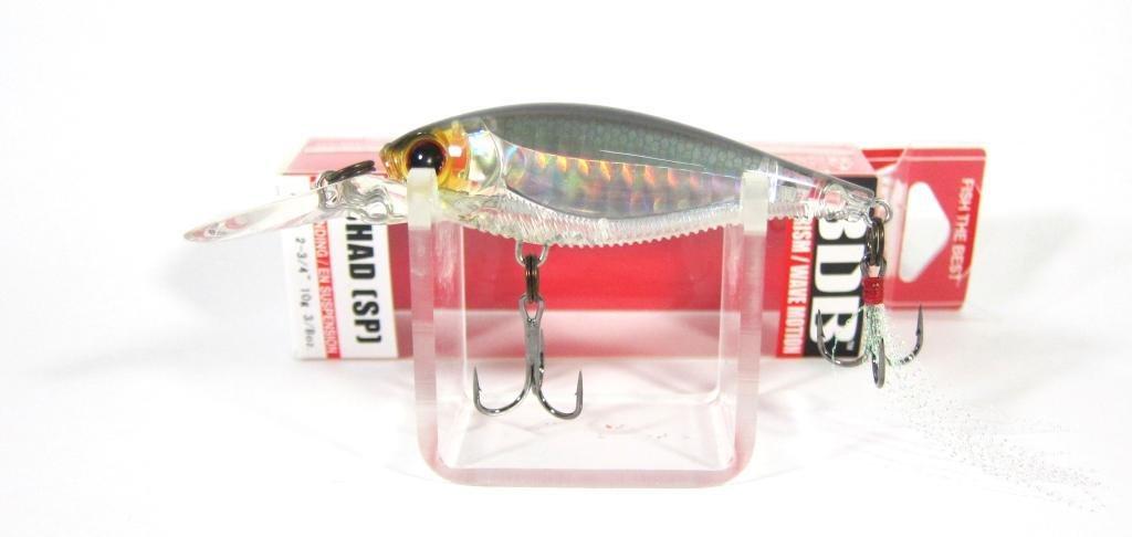 Shad 3DB SHAD 70mm PSBL 10g Silver Black Bass Fishing Lure YO-ZURI (SP) R1104-PSBL-Prism