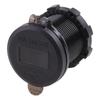 12-24V Dual USB QC3.0 Socket with Voltmeter for Marine Yacht RV