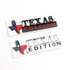 1X Car Styling 3D ABS MASON TEXAS EDITION Sticker Emblem Badge for Universal Cars Motorcycle Decorative Accessories