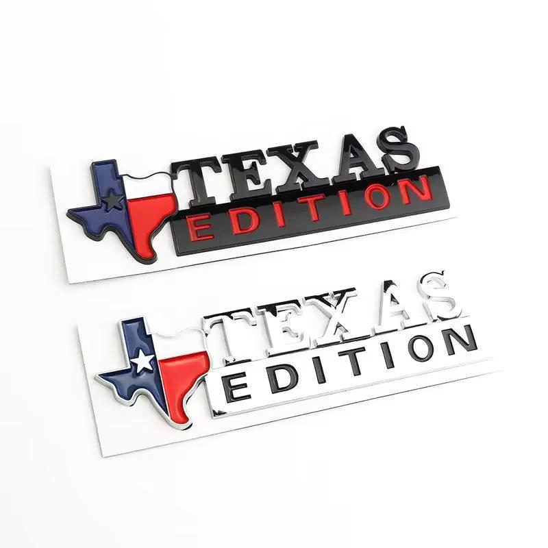 1X Car Styling 3D ABS MASON TEXAS EDITION Sticker Emblem Badge for Universal Cars Motorcycle Decorative Accessories