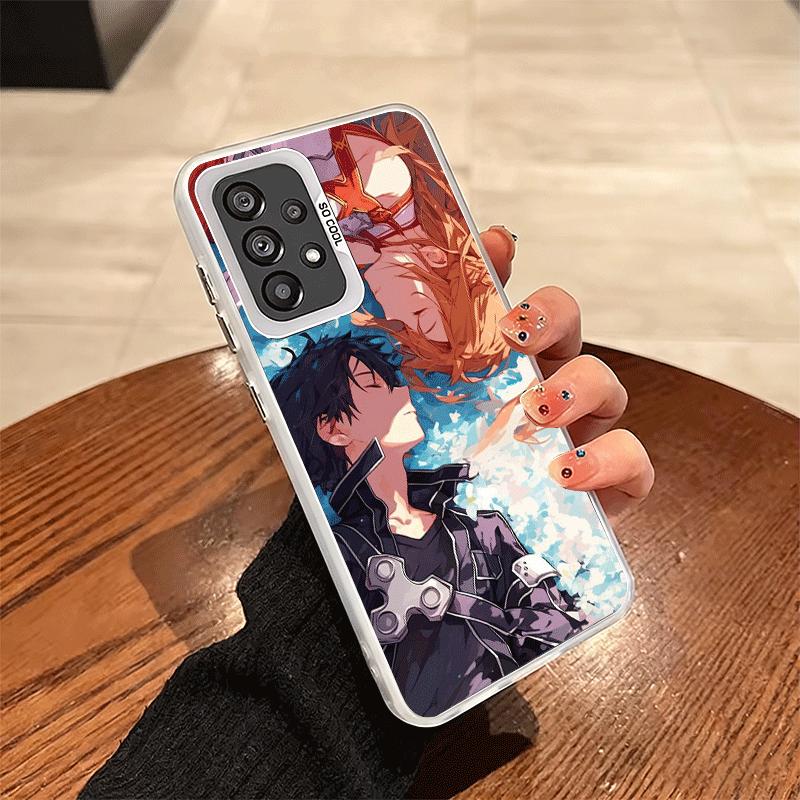 Sword Art Online Anime Shockproof Phone Case for Samsung A17 A16 A15 A14 A37 A57 A36 A56 A26 A35 A55 A25 A34 A54 A24 A13 A23 A33
