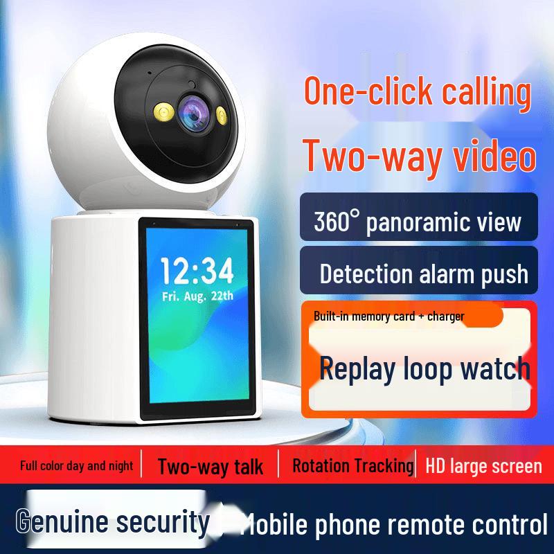 Smart WiFi HD Camera Monitor with Real-time Video Call & Phone Connectivity