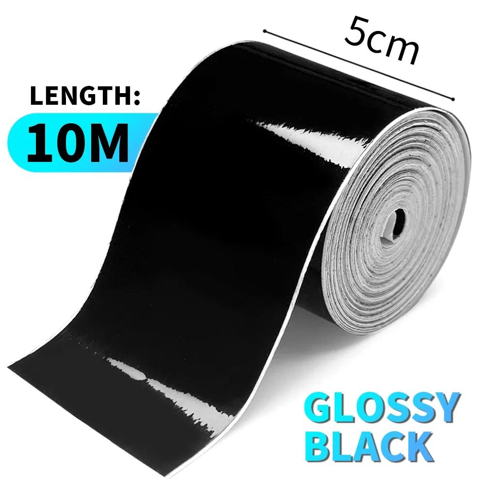 Glossy Black Car Auto Body Decoration Films Car Film Covering Motorcycles Automotive Vinyl Wrap Vinyl for Motorcycle Sticker