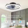 Modern Bedroom Fan Lamp Household Electric Fan With Light Intelligent Remote Control LED Ceiling Fan Light