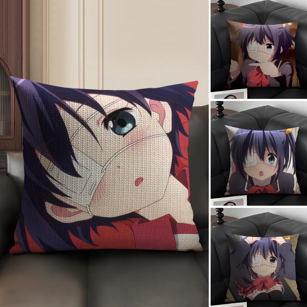 Anime Love Chunibyo & Other Delusions Pillow Case Pattern Printed Pillowcase For Living Room Sofa Cushion Cover & Bedroom Decor