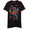 Liquid Blue Unisex-Adult Fantasy Celestial Dragons T-ShirtT-Shirt