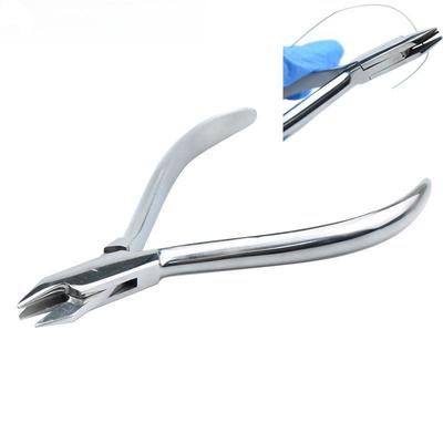 Dentalzange mit drei Backen und drei Zinken zum Formen und Biegen von Stahldrähten, zahnmedizinisches Klinikzubehör