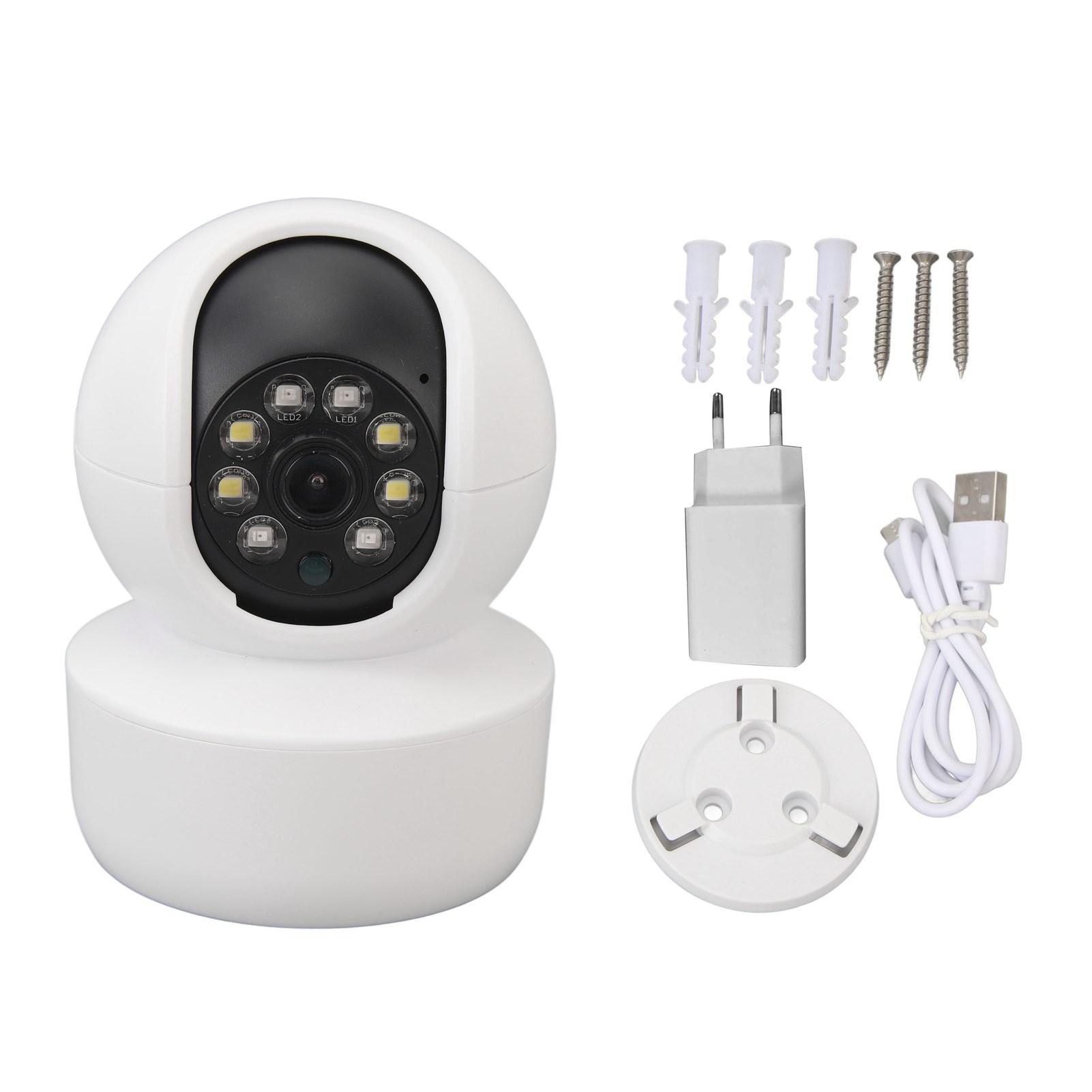

Smart Baby Monitor 1080HP WiFi Wireless 360 Degree Panoramic Camera with Night Vision Two Way Audio