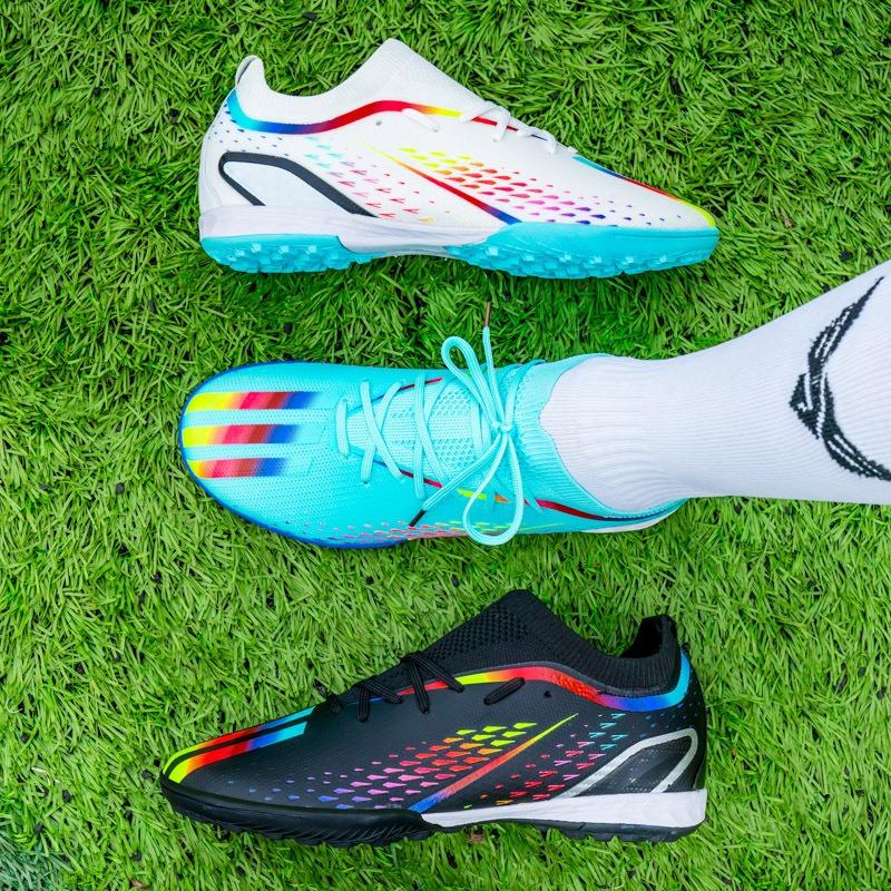 Football shoes men's 2 summer breathable children's sneakers long and short nails multi-color youth training sneakers