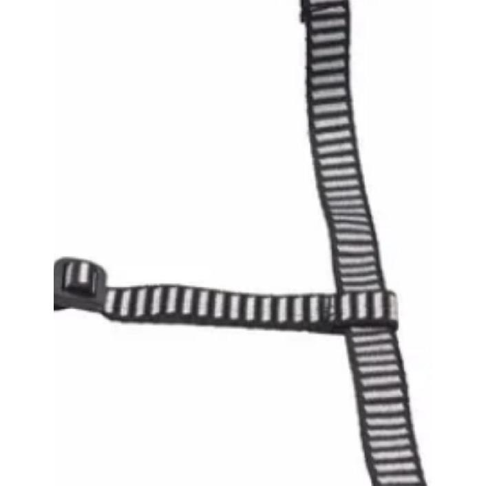Chinstrap for Hard Hat Series, Hard Hat Chin Strap Y Shape 28cm Expandable Black White Color Blocking Universal with 4 Fixed Points