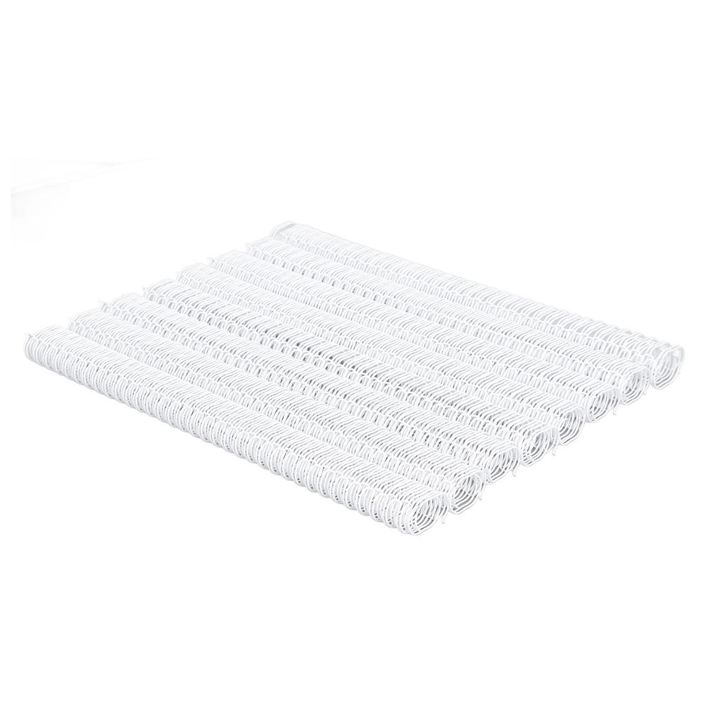 100PCS Double   Wire Binding Spines 9Celsius16 Inch 34   3:1 Pitch 120 Sheet Capacity   Spiral Binding Coil for Student Coworker