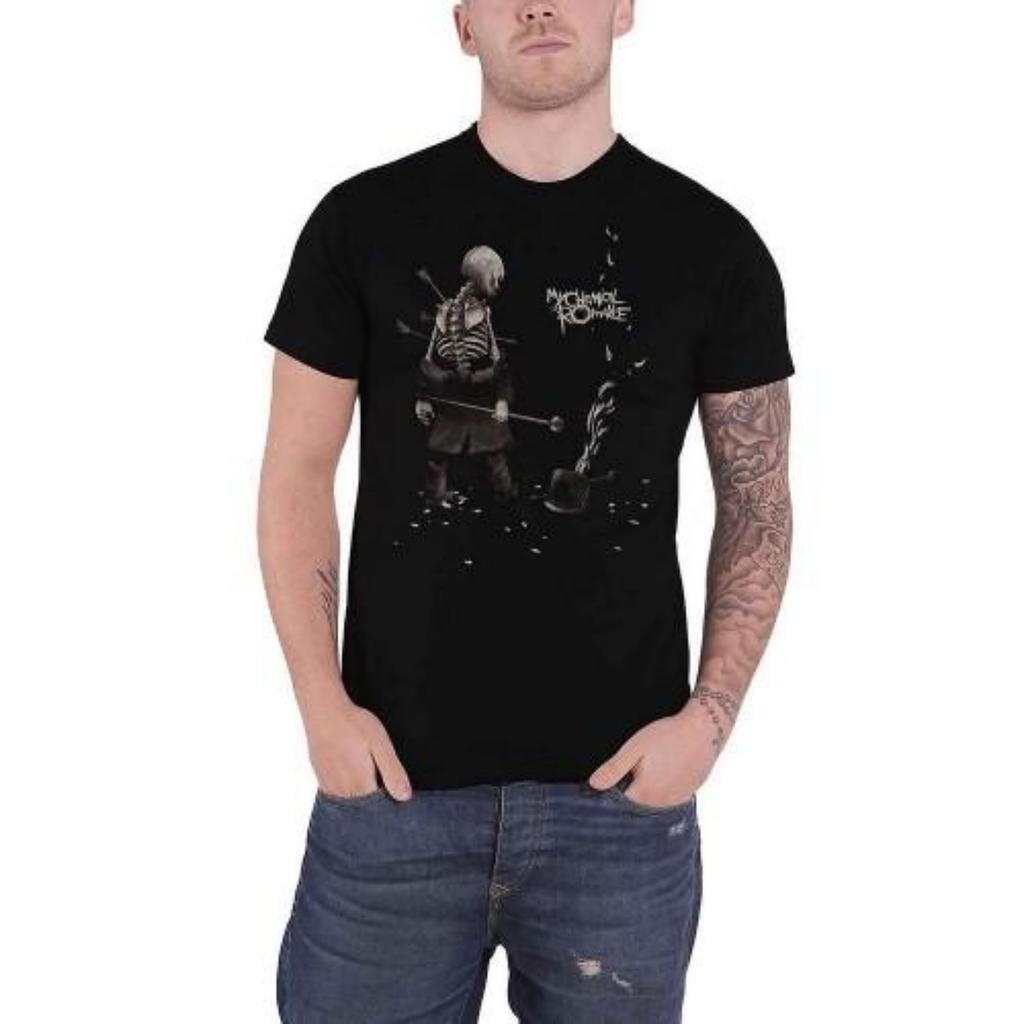My Chemical Romance Unisex Adult Shredded T-Shirt
