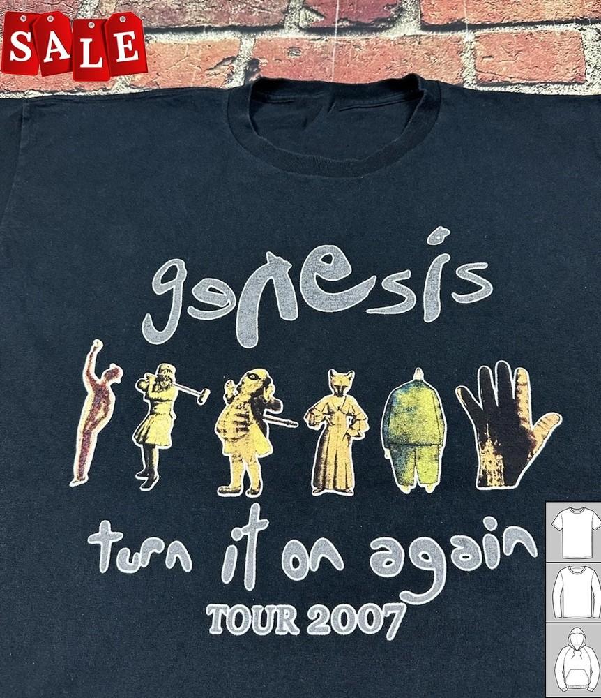 New Genesis Turn It On Again Gift For Fans Men All Size T-Shirt JJ403 Unisex T-Shirt L