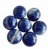 Natural Blue Sodalite Round Cabochons - Rich Blue and White Swirl Gemstones