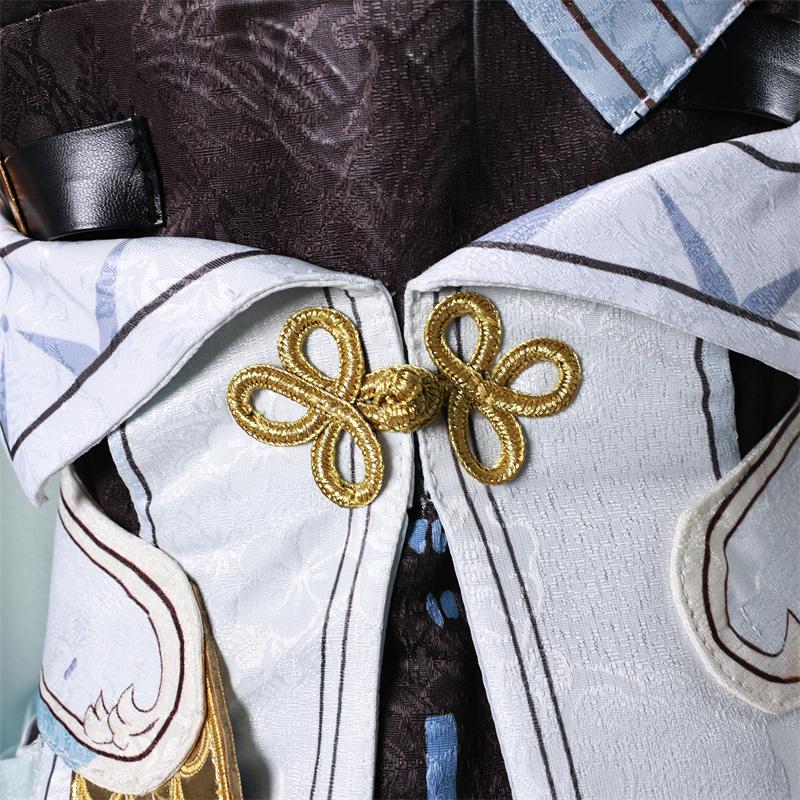 Wuthering Waves Thawborn Real Jinhsi Cosplay Costume Jinzhou Magistrate Jinhsi Dress Women Halloween Party Outfit