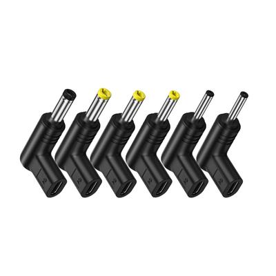 Laptop Oplaadadapter Vrouwelijk Type C naar Mannelijk DC Jack Plug Converter PD Stroomlader Connector Tip voor Laptop Luidspreker