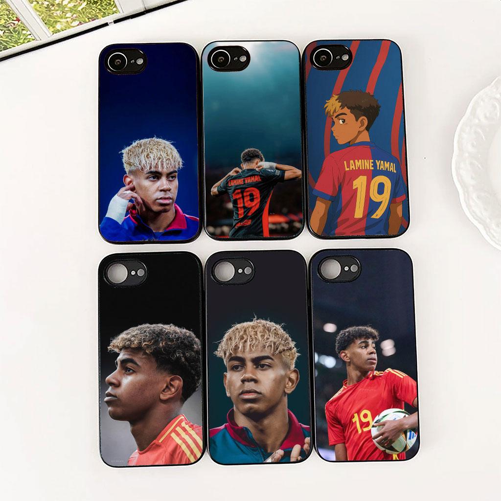 Phone Cover for Xiaomi Redmi 15 15C A4 A5 9A 9C NFC Note 9 8 9T 8T 5G Soft Silicone Case Soccer NO 19 Football Number No19