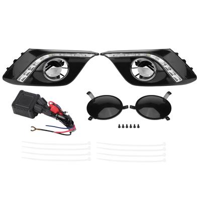 1 paar Auto Tagfahrlicht DRL LED Tageslicht Nebel Lampe Abdeckung für Mazda3 Axela 1316