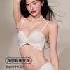 Underwear women's small breasts gather and show large breasts, round cup, seamless bra, no steel ring bra women