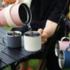 Camping Kitchen Double Stainless Steel Mug Insulated Cup 1+1 430ml