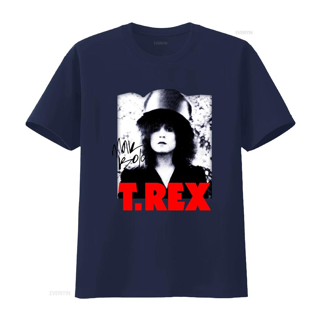 Vintage Marc Bolan T Rex Band Cotton Black Shirt S 5XL DI104 Vintage Washed Stretched Fashion Unisex Streetwear Casual Soft