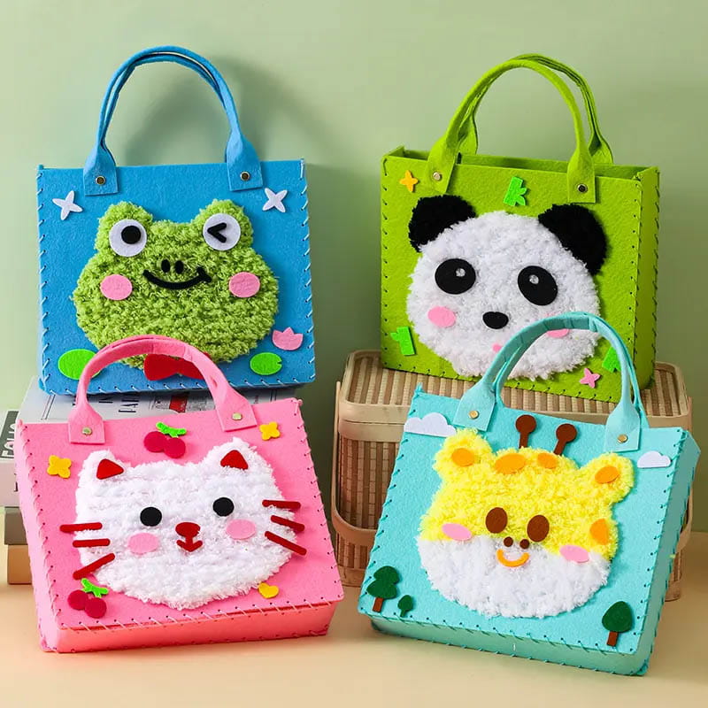 Bags - Felt DIY Sewing Kit - 4 Pieces
