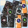 Phone Case for Samsung Galaxy S25 S24 S23 iPhone 16 15 Xiaomi Redmi Note 14 13 12 16E X 11 Pro Max 13C OPPO Moto Huawei Retro Camera Vintage Art Cover