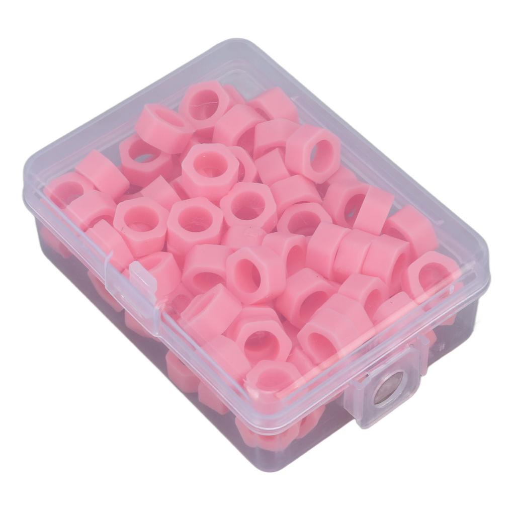 100 шт. Стоматологічні кільця Силіконові кольорові Кільця для інструментів для ідентифікації інструментів