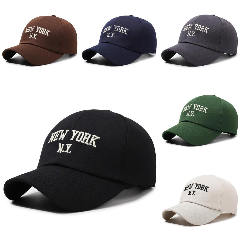 New York Letter Ny Embroidery Baseball Cap Sun Protection Breathable Peaked Hat