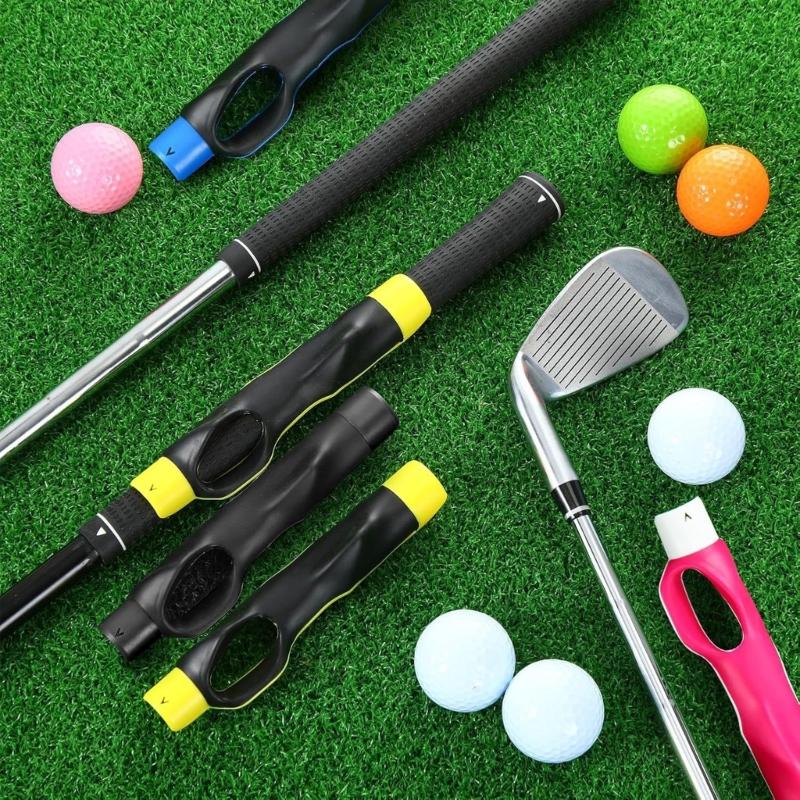 2 partier Golfgreppskorrektorer Bygg muskelminne för konsekventa svingar Perfekt för olika färdighetsnivåer